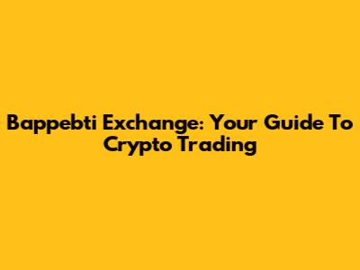 Bappebti Exchange: Your Guide To Crypto Trading