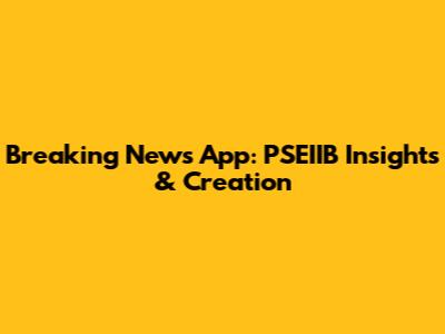 Breaking News App: PSEIIB Insights & Creation
