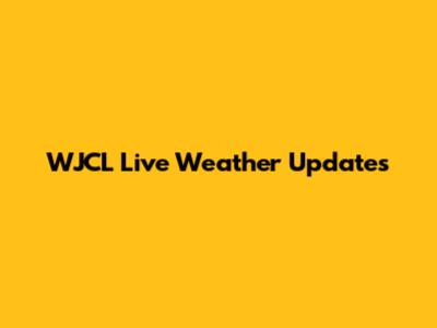 WJCL Live Weather Updates